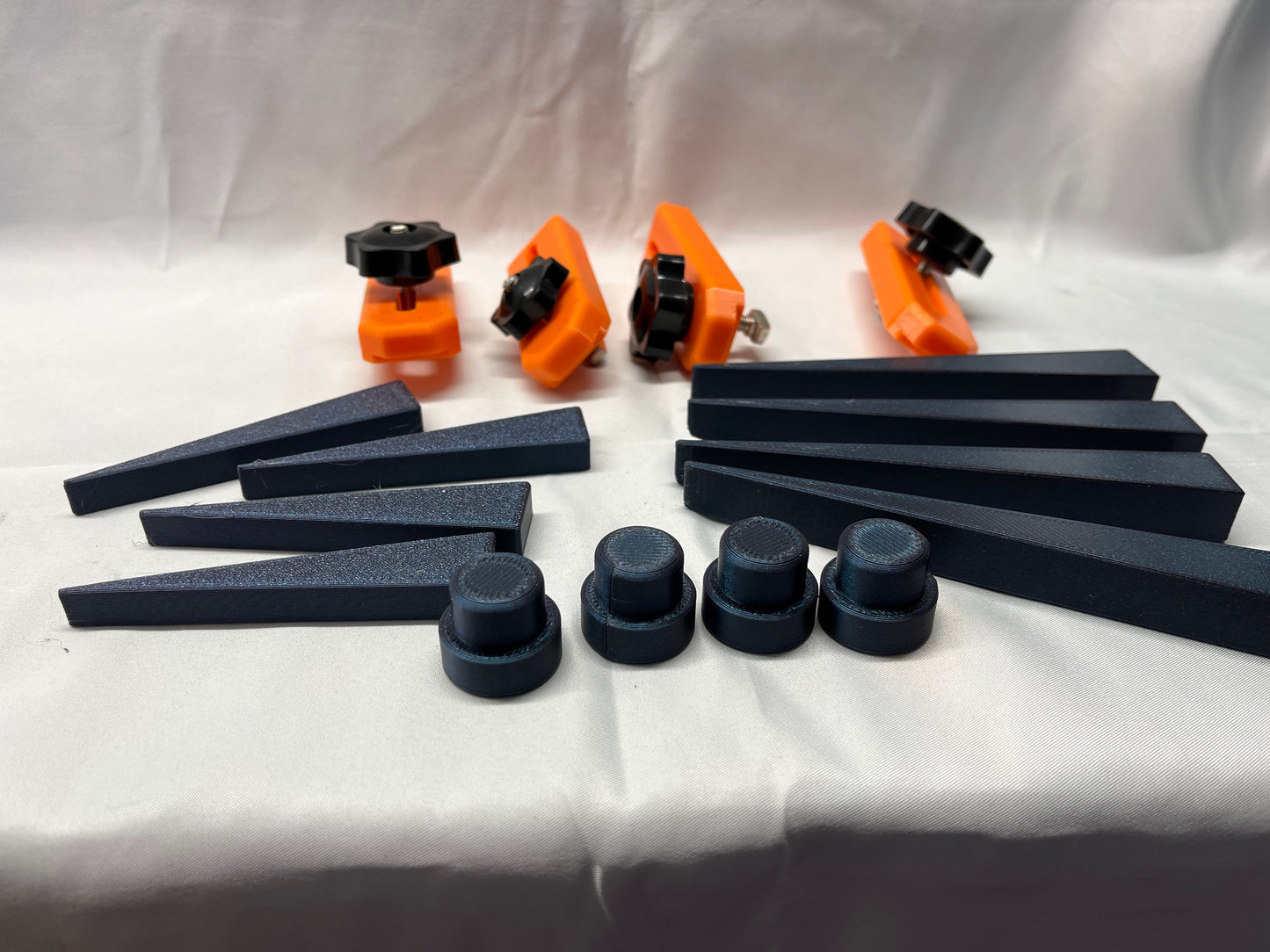 CNC Router Material Clamping Set