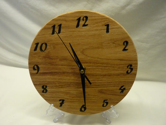 225 Dia Solid Wood Clocks