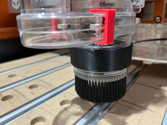 FoxAlien dust shoe extension close