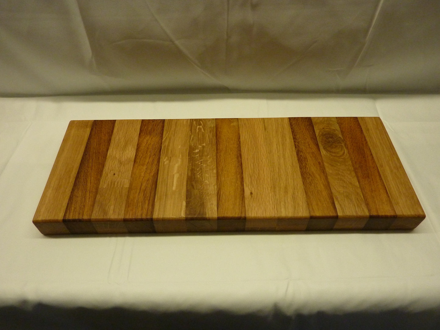 Iroko and Oak serving board