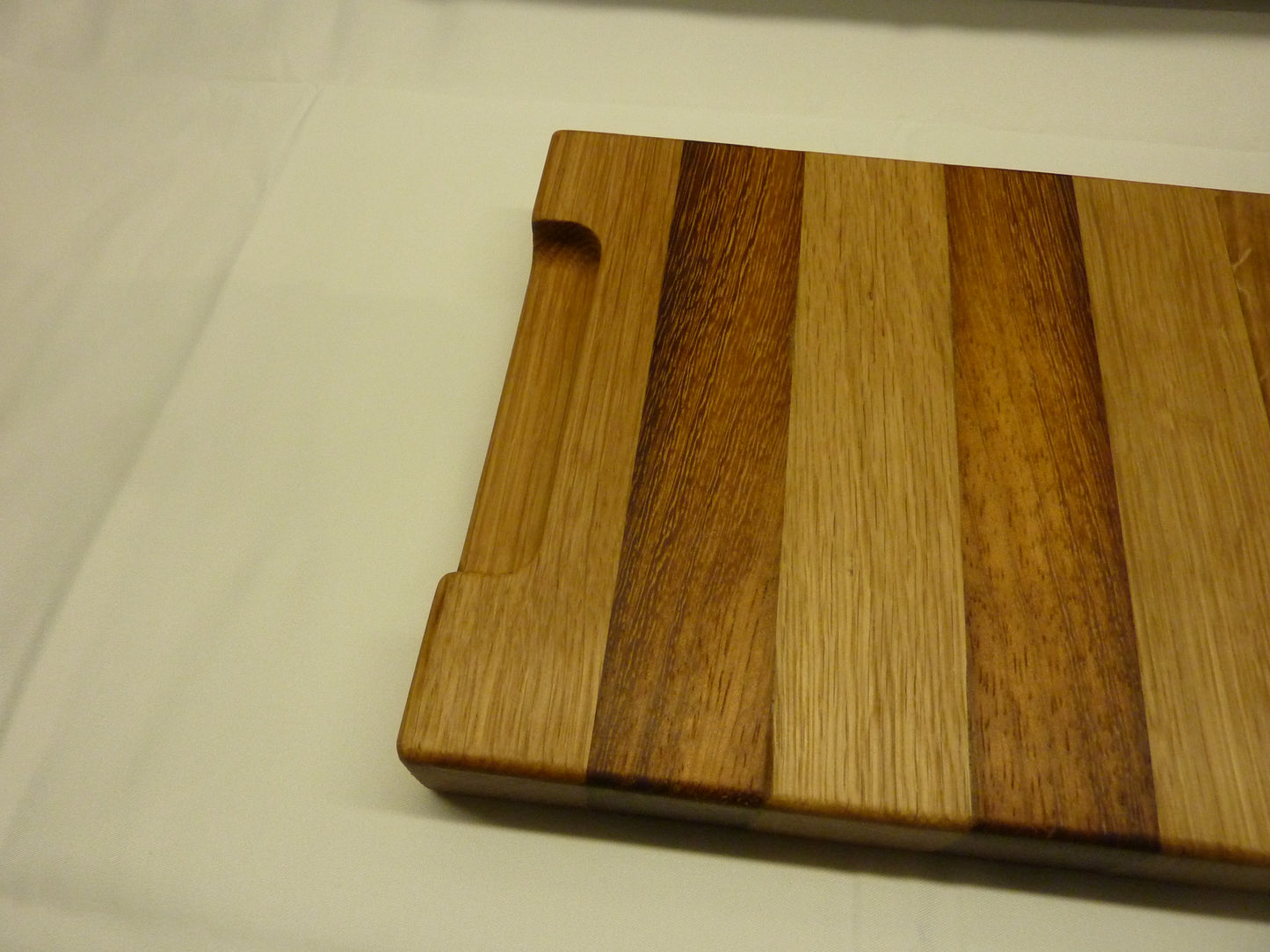 Iroko and Oak serving board