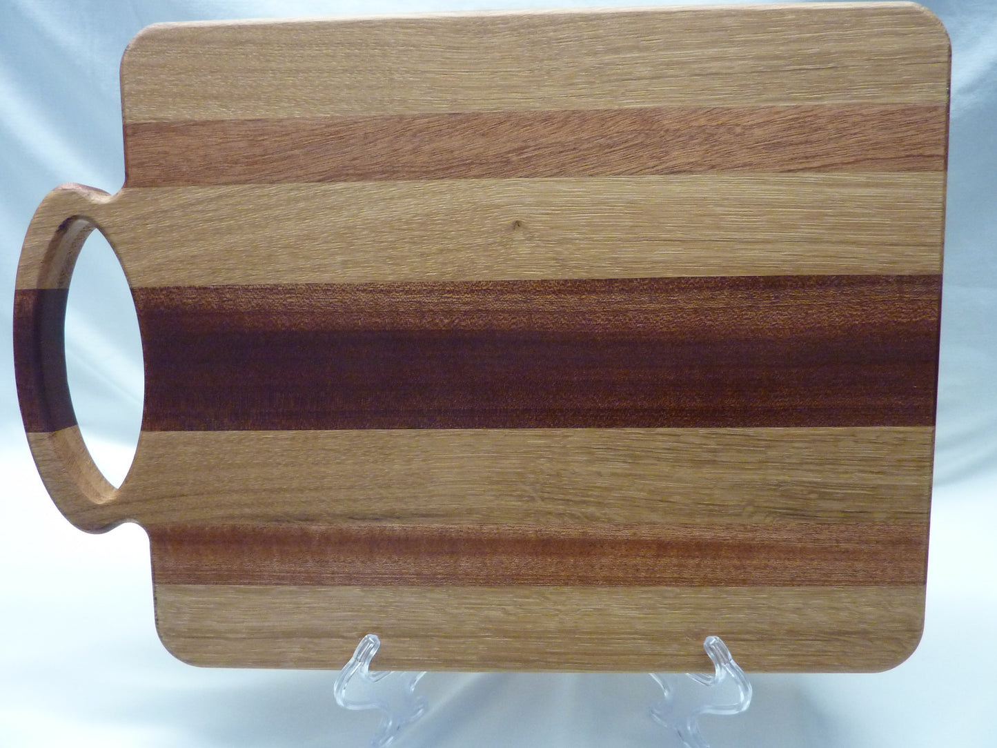 Oak And Sapele Serving Board